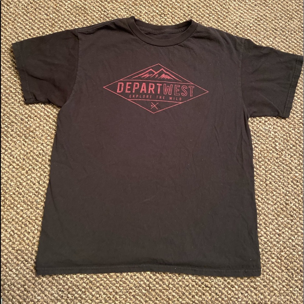 Boys buckle departwest tee